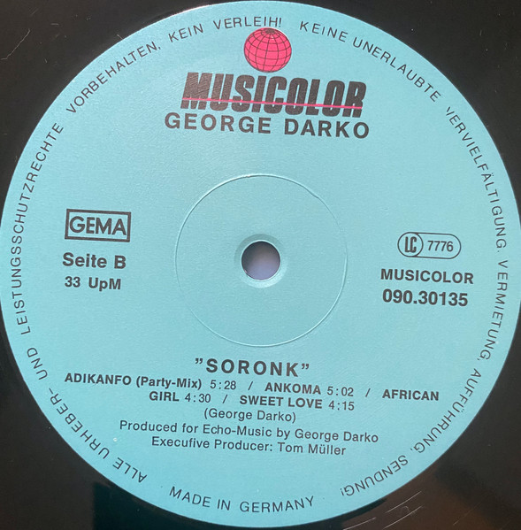 George Darko - Soronko | Musicolor (090.30135) - 4