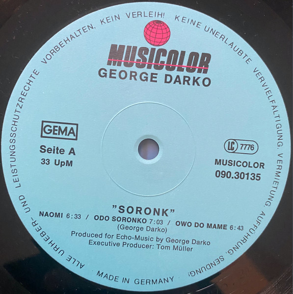 George Darko - Soronko | Musicolor (090.30135) - 3