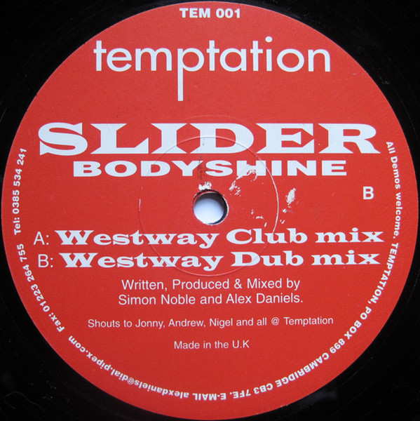 Slider - Bodyshine | Temptation (TEM 001)