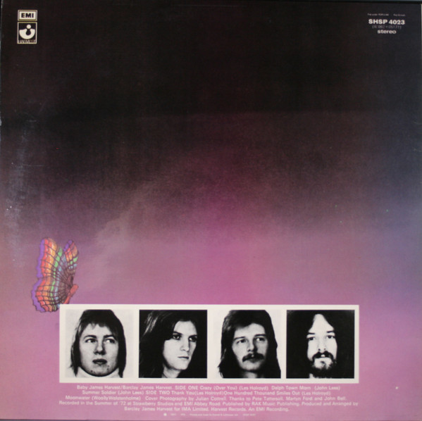 Barclay James Harvest - Baby James Harvest | Harvest (SHSP 4023) - 2