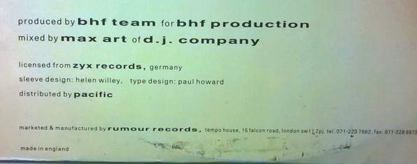 Don Pablo's Animals - Venus | Rumour Records (RUMAT 18) - 5