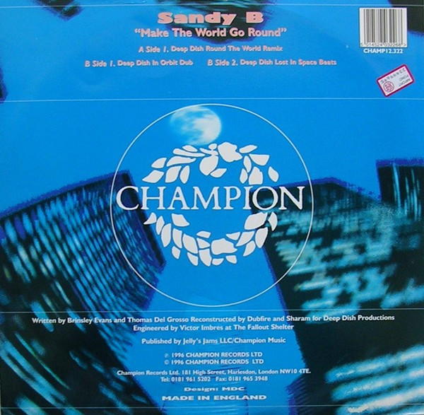 Sandy B - Make The World Go Round | Champion (CHAMP12.322) - 2