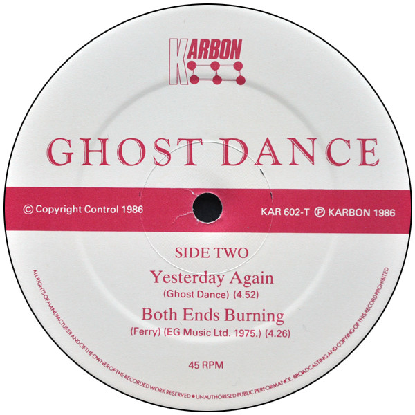 Ghost Dance - River Of No Return | Karbon (KAR602-T) - 4