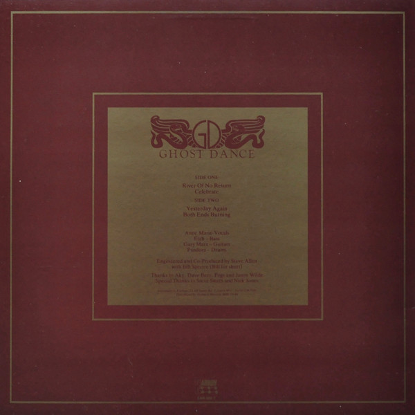 Ghost Dance - River Of No Return | Karbon (KAR602-T) - 2