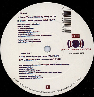 Dream Frequency - Good Times | City Beat (CBE 1273) - 2