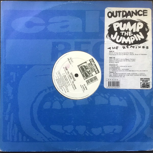 Outdance - Pump The Jumpin' (The Remixes) | Calypso Records (CPS 032) Outdance - Pump The Jumpin' (The Remixes) | Calypso Records (CPS 032)