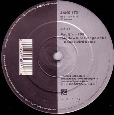808 State - Pacific&nbsp;‎–&nbsp;909 (Mellow Birds Mega Edit) + Bonus Bird Beats / Cobra Bora | ZTT (ZANG 1 TX) - main