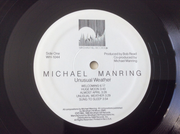 Michael Manring - Unusual Weather | Windham Hill Records (WH-1044) - 3 Michael Manring - Unusual Weather | Windham Hill Records (WH-1044) - 3