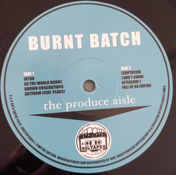 Burnt Batch - The Produce Aisle | 90's Tapes (90STAPES50.1) - 3