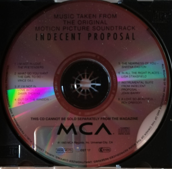 Various - Indecent Proposal (Music Taken From The Original Motion Picture Soundtrack) | MCA Records (OST 17) - 3