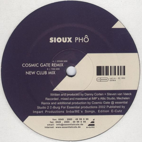 Sioux - Phô | E-Cutz (EC 002) - main