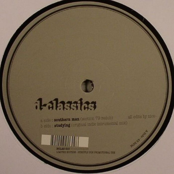 Various - Southern Man / Studying | D-Classics (DCLAS 010)