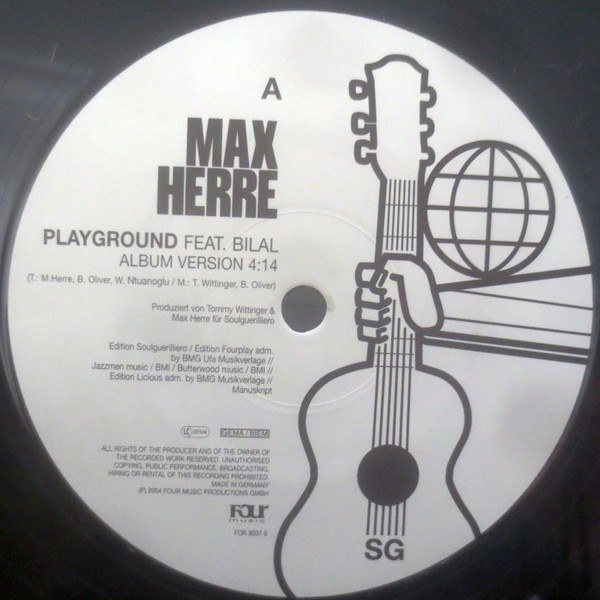 Max Herre - Playground | Four Music (FOR 9037 6)