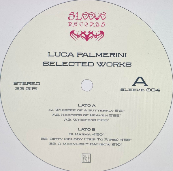 Luca Palmerini - Selected Works | Sleeve Records (SLEEVE004)