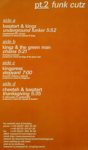 Various - Basswerk Sessions Vol. 1 Pt. 2: Funk Cutz | Basswerk (BW 05) - 2