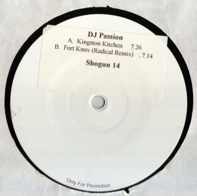 DJ Passion - Kingston Kitchen / Fort Know | Shogun Records (SHOGUN 14)