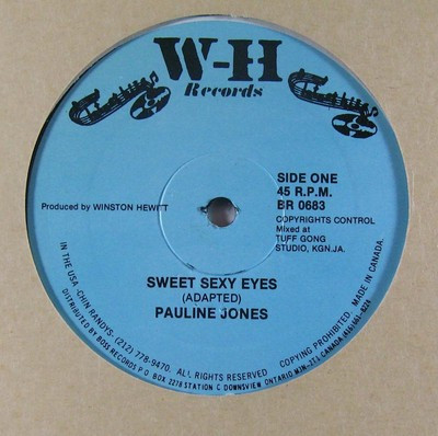 Pauline Jones - Sweet Sexy Eyes / It's Too Late To Love Me Now | Boss Records (BR 0683)