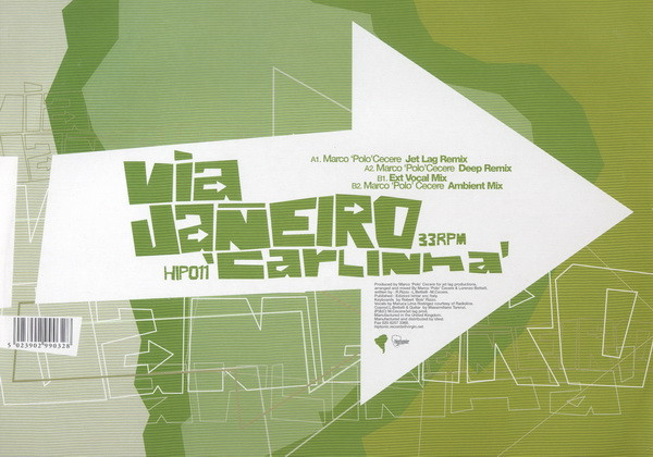 Via Janeiro - Carlinha | Hiptonic (HIP011)