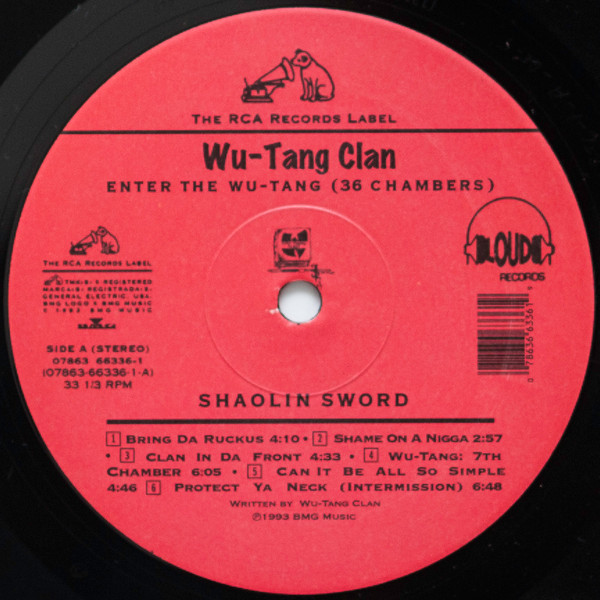 Wu-Tang Clan - Enter The Wu-Tang (36 Chambers) | RCA (07863 66336-1) - 3