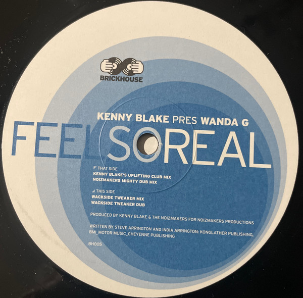 Kenny Blake Feat Wanda G - Feel So Real | Brickhouse Records (BH005) - 2 Kenny Blake Feat Wanda G - Feel So Real | Brickhouse Records (BH005) - 2