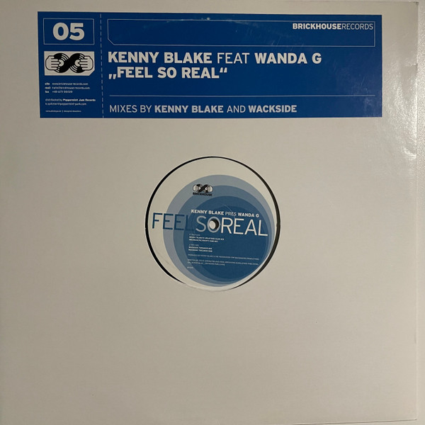 Kenny Blake Feat Wanda G - Feel So Real | Brickhouse Records (BH005) - main Kenny Blake Feat Wanda G - Feel So Real | Brickhouse Records (BH005) - main
