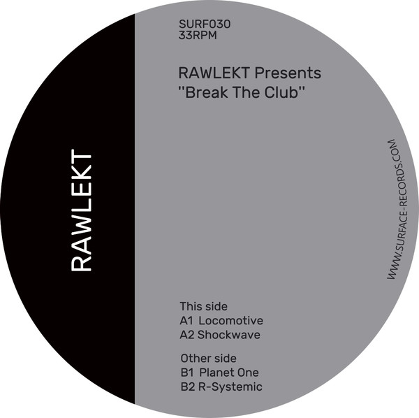 RawLekt - Break The Club | Surface Records France (SURF030) - 3