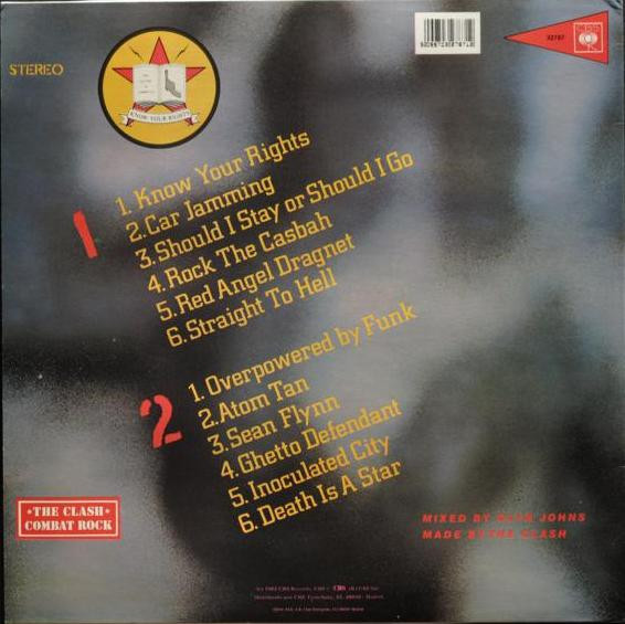 The Clash - Combat Rock | CBS/Sony (CBS 32787 1) - 2