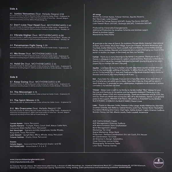 Irreversible Entanglements - Future Present Past | Impulse! (00199957160285) - 4 Irreversible Entanglements - Future Present Past | Impulse! (00199957160285) - 4