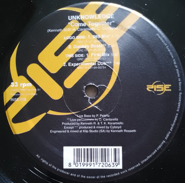 Unknowledge - Come Together | Rise (RISE 055)