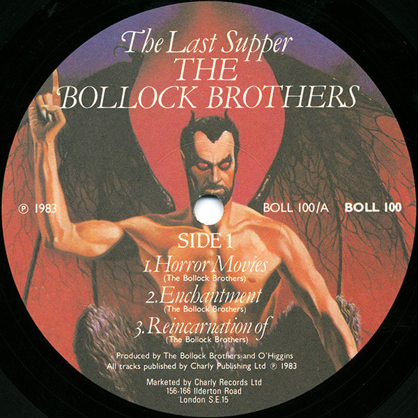 The Bollock Brothers - The Last Supper | Charly Records (BOLL 100) - 3
