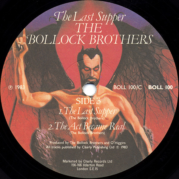 The Bollock Brothers - The Last Supper | Charly Records (BOLL 100) - 5