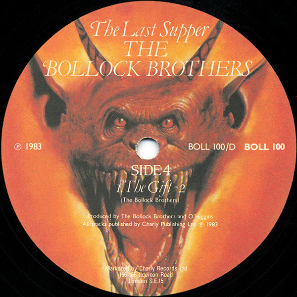 The Bollock Brothers - The Last Supper | Charly Records (BOLL 100) - 6