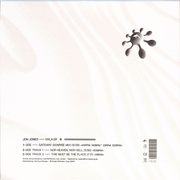 Jon Jones - Hyla EP | Dream Software (DSOFT_001) - 2