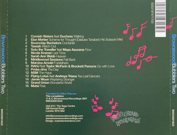 Various - Brownswood Bubblers Two | Brownswood Recordings (BWOOD015CD) - 2