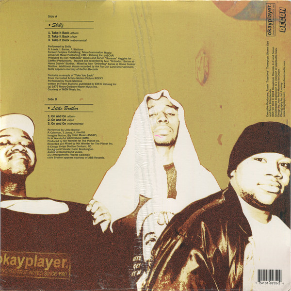 Skillz / Little Brother - Take It Back / On And On | Okayplayer Records (OKP/DC 002) - 2