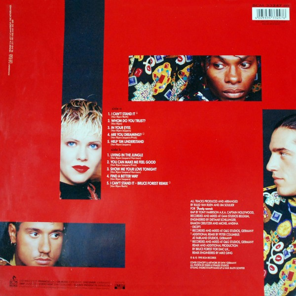 Twenty 4 Seven Featuring Capt. Hollywood - Street Moves | BCM Records (BCM 33247) - 2 Twenty 4 Seven Featuring Capt. Hollywood - Street Moves | BCM Records (BCM 33247) - 2