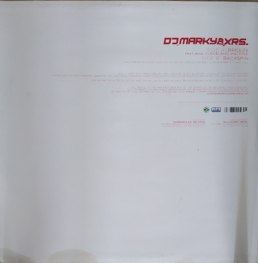 DJ Marky & XRS - Breeze / Backspin | Innerground Records (INN 003) - 2