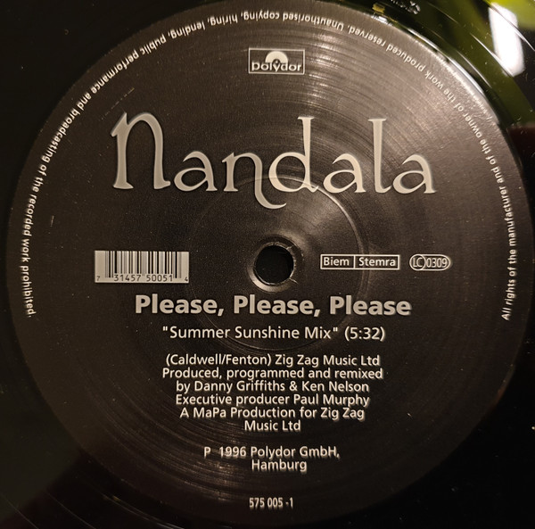 Nandala - Please, Please, Please | Polydor (575 005-1)