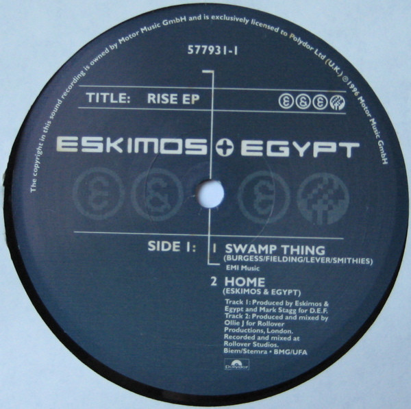 Eskimos & Egypt - Rise EP | Polydor (577931-1) - 3