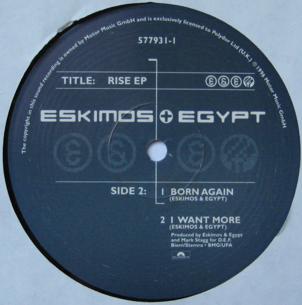 Eskimos & Egypt - Rise EP | Polydor (577931-1) - 4