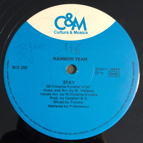 Rainbow Team / Joe Ontario - Stay / This Is My Song | Cultura & Musica (MIX 290)