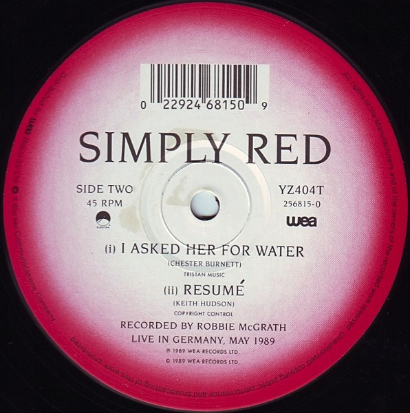 Simply Red - A New Flame | Elektra (YZ404T) - 4