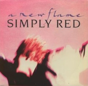 Simply Red - A New Flame | Elektra (YZ404T) - main