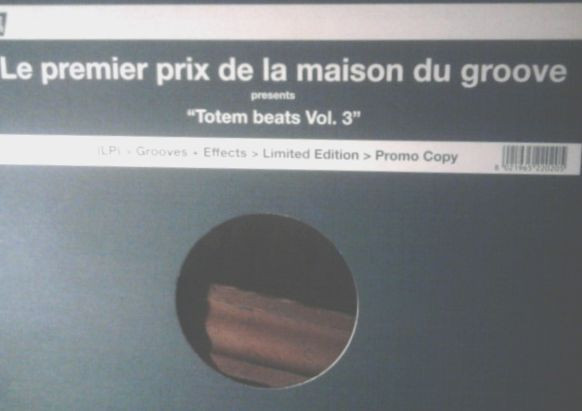 Le Premier Prix De La Maison Du Groove - Totem Beats Vol. 3 | Sound Division (SD0051)