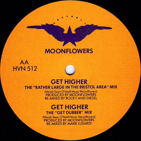Moonflowers - Get Higher | Heavenly (HVN 512) - 4