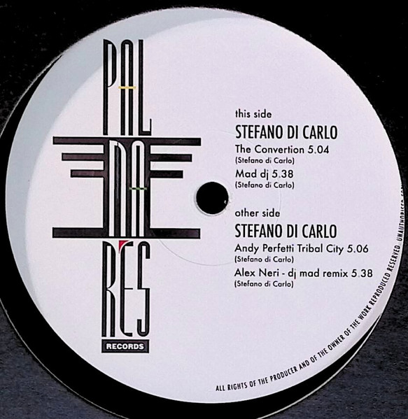 Stefano Di Carlo - Mad DJ | Palmares Records (PALMA-1)