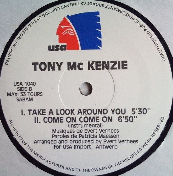 Tony McKenzie - Come On Come On | USA Import Music (USA 1040) - 2