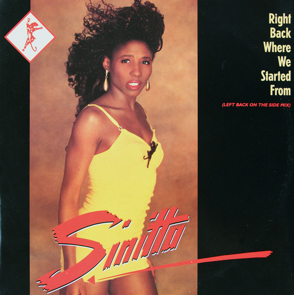 Sinitta - Right Back Where We Started From (Left Back On The Side Mix) | Fanfare Records (12 FAN 18)
