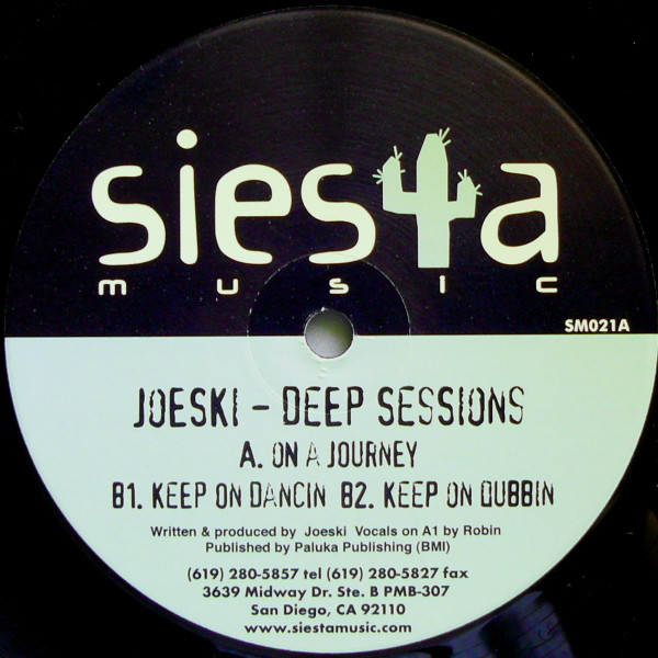 Joeski - Deep Sessions EP | Siesta Music (SM021) - 3 Joeski - Deep Sessions EP | Siesta Music (SM021) - 3