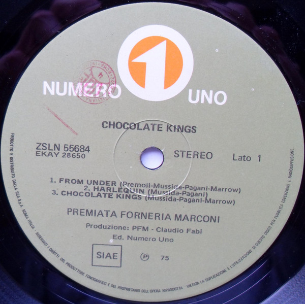 Premiata Forneria Marconi - Chocolate Kings | Numero Uno (ZSLN 55684) - 3